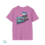 Chill Vibes T-Shirt - Relaxed Fit Tee | Soft Breathable Fabric, Casual Holiday Top - Just Chilling Inc.