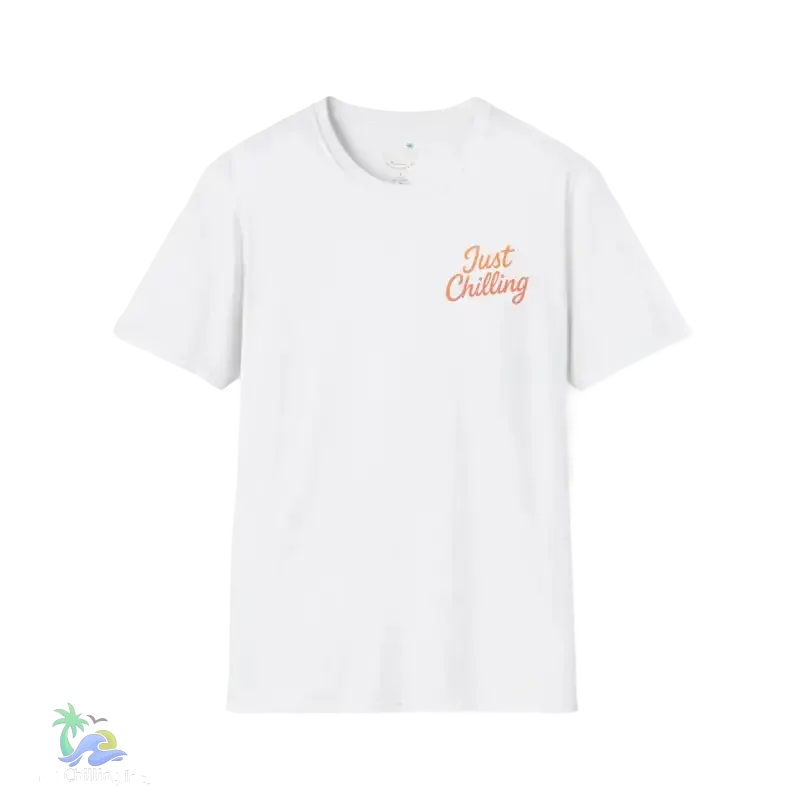 Chill Vibes T-Shirt - Relaxed Fit Tee | Soft Breathable Fabric, Casual Holiday Top - Just Chilling Inc.