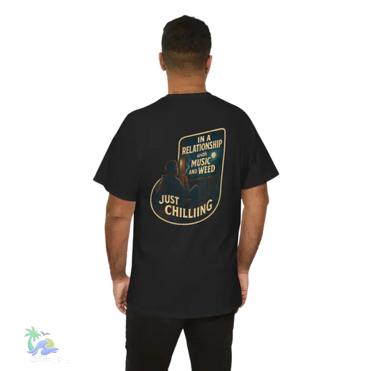 Chill Vibes Tee Comfort Cotton T-Shirt for Laid-back Days Music Lovers Gift Relaxed Fit Shirt Perfect for Just Chilling