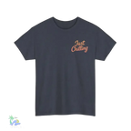 Unisex Cotton Tee – Heavy Cotton Shirt | Relaxed Fit T-Shirt for Beach Vibes - Just Chilling Inc.