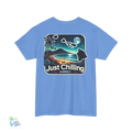 Unisex Cotton Tee – Heavy Cotton Shirt | Relaxed Fit T-Shirt for Beach Vibes - Just Chilling Inc.
