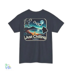 Unisex Cotton Tee – Heavy Cotton Shirt | Relaxed Fit T-Shirt for Beach Vibes - Just Chilling Inc.