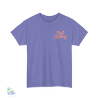 Unisex Cotton Tee – Heavy Cotton Shirt | Relaxed Fit T-Shirt for Beach Vibes - Just Chilling Inc.