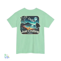 Camiseta unisex algodón grueso | Look relajado tropical