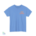 Unisex Cotton Tee – Heavy Cotton Shirt | Relaxed Fit T-Shirt for Beach Vibes - Just Chilling Inc.