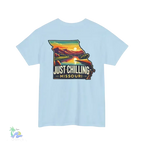 Unisex Chill Vibes Tee – Comfortable Cotton Shirt | Missouri Casual Wear - Just Chilling Inc.