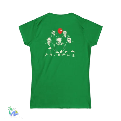 All you favorite creepy friends tshirt - Irish Green / S - T-Shirt