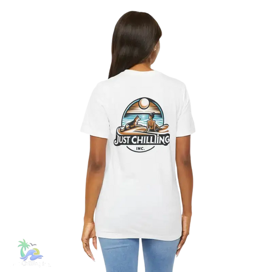 Copy of Just a girl and her dog Jersey Short Sleeve Tee - White / L - T-Shirt