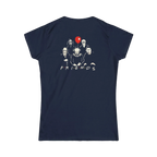 Horror Movie T-Shirt – Creepy Friends Graphic Tee | Premium Cotton USA Made - Just Chilling Inc.