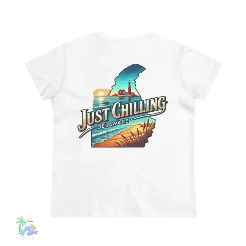 Summer Vibes Shirt – Casual Cotton Tee | Breathable Midweight Cotton Top - Just Chilling Inc.