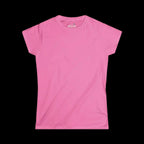 Women's Softstyle Tee - Comfortable Cotton Shirt With Stoner Vibes & Unique Graphic - Just Chilling Inc.