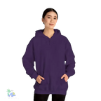 Domestic Violence Hoodie – Awareness Sweatshirt With Adjustable Hood & Purple Ribbon - Just Chilling Inc.