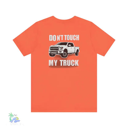 Don’t touch my truck eazy t-shirt - Coral / XS - T-Shirt