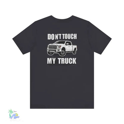 Don’t touch my truck eazy t-shirt - Dark Grey / S - T-Shirt