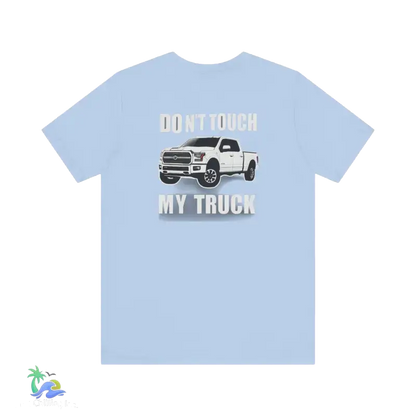 Don’t touch my truck eazy t-shirt - Baby Blue / XS - T-Shirt