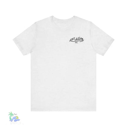 White t-shirt.