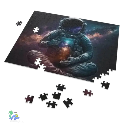 Explore the Universe with this Astronaut Jigsaw Puzzle - Available in 5 Sizes 30 110 252 500 1000-Piece - Just Chilling Inc. - 