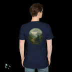 Motorcycle T-Shirt | Graphic Biker Tee With Love Hearts - Casual Cotton Apparel - Just Chilling Inc.