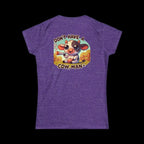 Women's Softstyle Tee - Comfortable Cotton Shirt With Stoner Vibes & Unique Graphic - Just Chilling Inc.