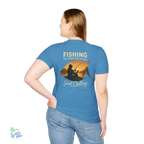 Unisex Fishing T-Shirt – Soft Cotton Tee | Casual Fishing Shirt for Anglers - Just Chilling Inc.