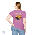 Unisex Fishing T-Shirt – Soft Cotton Tee | Casual Fishing Shirt for Anglers - Just Chilling Inc.
