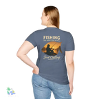 Unisex Fishing T-Shirt – Soft Cotton Tee | Casual Fishing Shirt for Anglers - Just Chilling Inc.