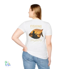 Unisex Fishing T-Shirt – Soft Cotton Tee | Casual Fishing Shirt for Anglers - Just Chilling Inc.