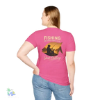 Unisex Fishing T-Shirt – Soft Cotton Tee | Casual Fishing Shirt for Anglers - Just Chilling Inc.