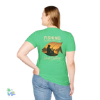 Unisex Fishing T-Shirt – Soft Cotton Tee | Casual Fishing Shirt for Anglers - Just Chilling Inc.