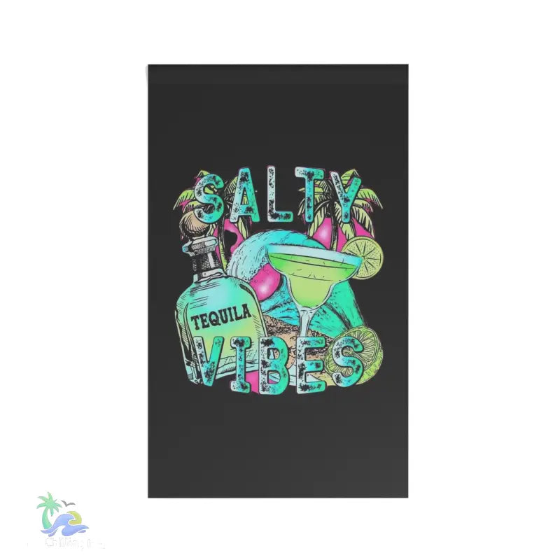 Garden & House Banner salty vibes - 36’’ × 60’’ - Home Decor