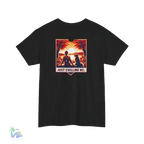 Girl relaxing with her dog - Unisex Heavy Cotton Tee - Just Chilling Inc.