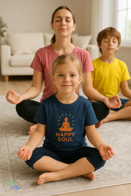 Heavy Cotton™ Toddler T-shirt – Happy Soul Script Tee - Kids clothes