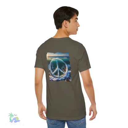 Hippie tee - peace t-shirt - T-Shirt