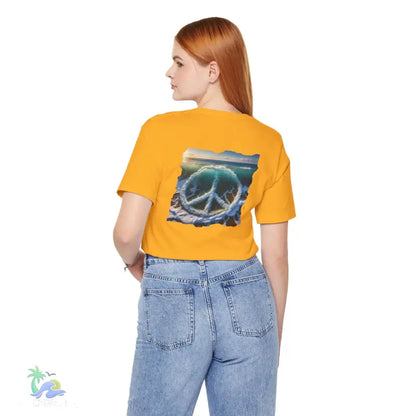 Hippie tee - peace t-shirt - T-Shirt