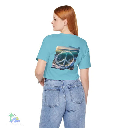 Hippie tee - peace t-shirt - T-Shirt