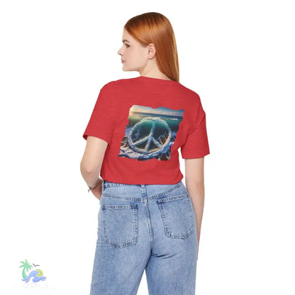 Hippie tee - peace t-shirt - T-Shirt
