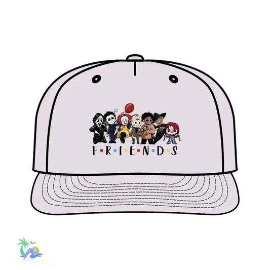 Surf Cap friends theme all your favorite horror characters - One size / Orchid - Hats