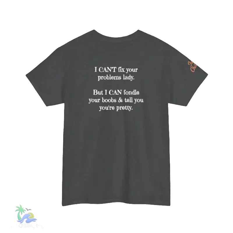 Problem T-Shirt – Unisex Heavy Cotton Tee | Classic Fit, Soft Breathable Fabric - Just Chilling Inc.