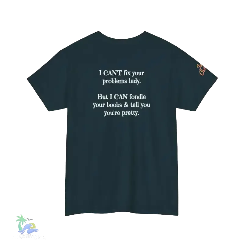 Problem T-Shirt – Unisex Heavy Cotton Tee | Classic Fit, Soft Breathable Fabric - Just Chilling Inc.