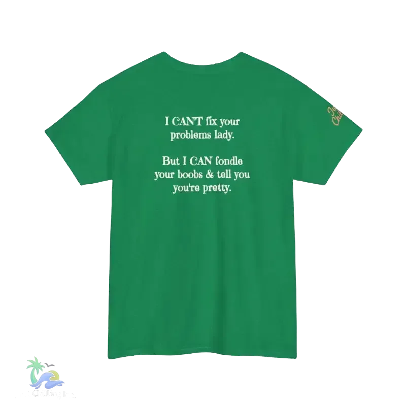 Problem T-Shirt – Unisex Heavy Cotton Tee | Classic Fit, Soft Breathable Fabric - Just Chilling Inc.