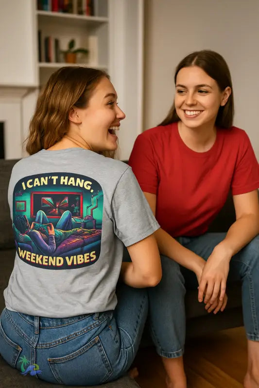 I Can’t Hang Out I’m Busy – Weekend Vibes Starter Pack Tee (Unisex) - T-Shirt