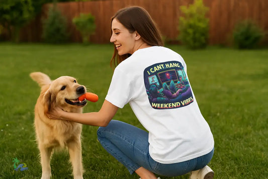 I Can’t Hang Out I’m Busy – Weekend Vibes Starter Pack Tee (Unisex) - T-Shirt