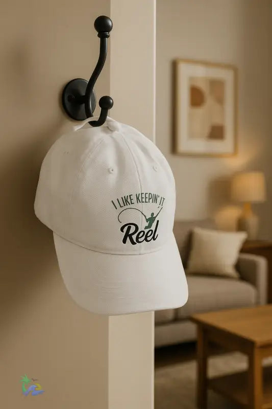 I Like Keepin’ It Reel – Distressed Fishing Cap - One Size - T-Shirt