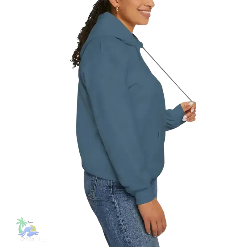 Unisex Hooded Sweatshirt – Heavy Blend Hoodie With Kangaroo Pocket & Drawstring Hood - Just Chilling Inc.