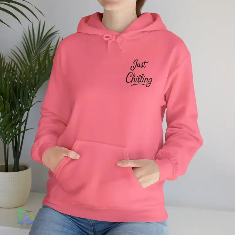 Unisex Hooded Sweatshirt – Heavy Blend Hoodie With Kangaroo Pocket & Drawstring Hood - Just Chilling Inc.
