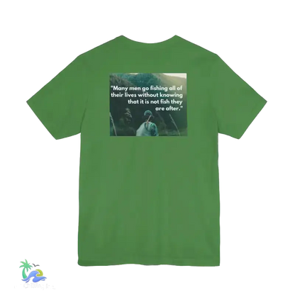 Unisex Jersey Short Sleeve Tee fishing shirt - Leaf / S - T-Shirt
