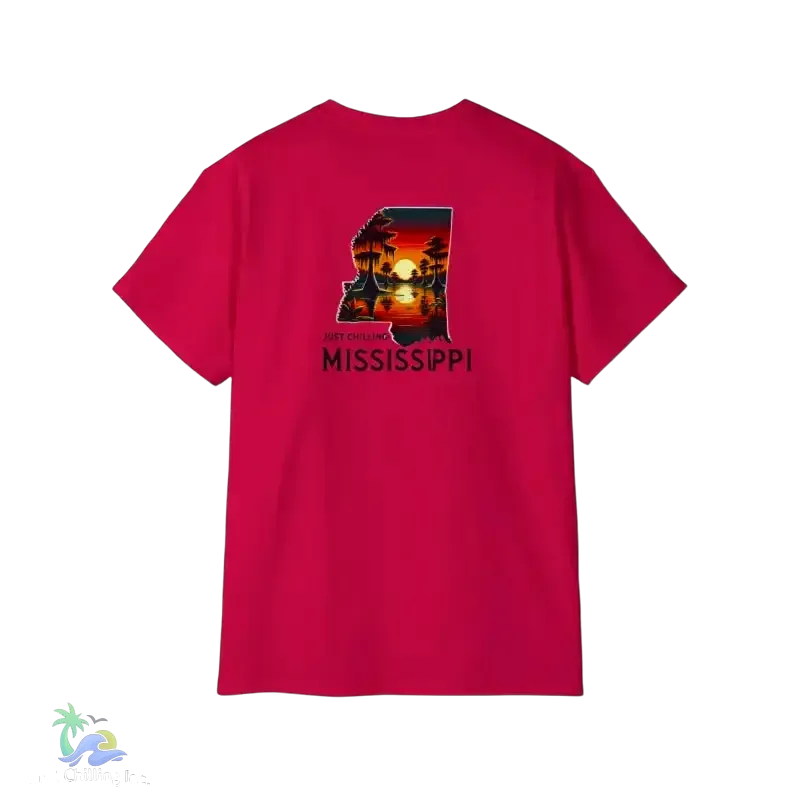 Mississippi Graphic Tee | Soft Breathable Cotton Shirt – Casual Summer Style - Just Chilling Inc.
