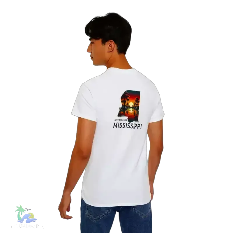 Mississippi Graphic Tee | Soft Breathable Cotton Shirt – Casual Summer Style - Just Chilling Inc.