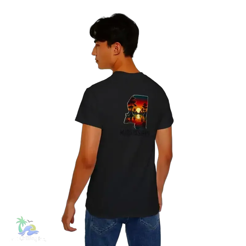 Mississippi Graphic Tee | Soft Breathable Cotton Shirt – Casual Summer Style - Just Chilling Inc.