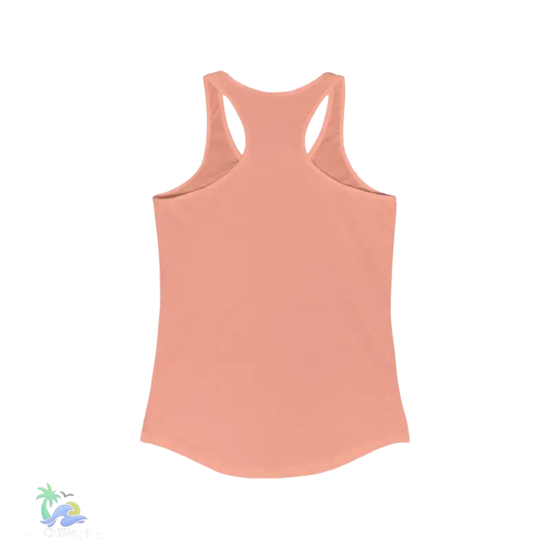 Just Chillin’ Women’s Racerback Tank - Relaxed Summer Vibes - Tank Top